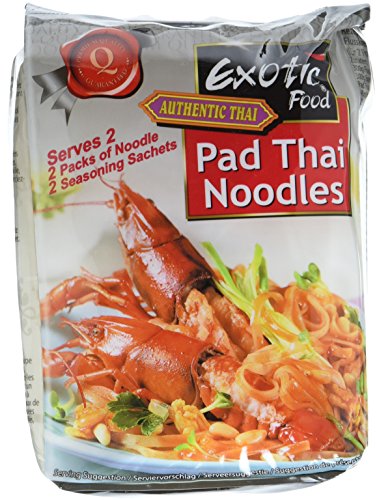 Exotic Food Reisnudeln für Pfannengerichte, (Pad Thai), 300 g Packung von Exotic Food