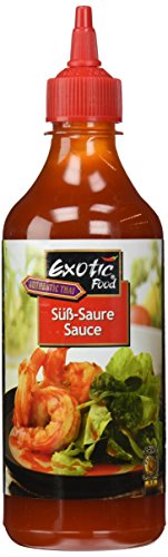 Exotic Food Süß-Sauer Sauce, PET - Flasche, 1er Pack (1 x 455 ml) von Exotic Food