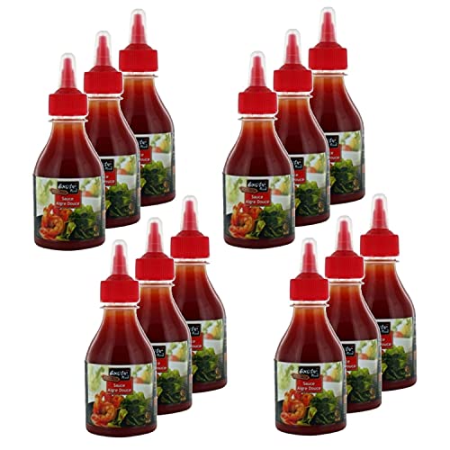 Set mit 12 x Soße, Essig, Flasche 225 g von Exotic Food