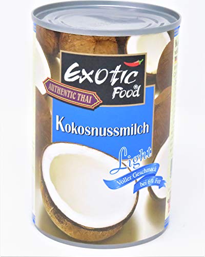 400ml KokosnussMILCH Light - ungesüßt - KokosMILCH - von Exotic Foods
