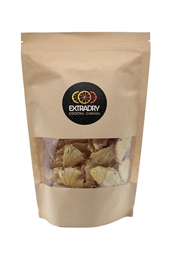Extra Dry Ananas, getrocknet, für Cocktails, 40 Scheiben getrocknete Ananas, groß, 168 g, 100 % natürlich, getrocknete Früchte ohne Zuckerzusatz Extra Dry Ananas, getrocknet, für Cocktails, 40 Scheiben getrocknete Ananas, groß, 168 g, 100 % natürlich, getrocknete Früchte ohne Zuckerzusatz von Extra Dry