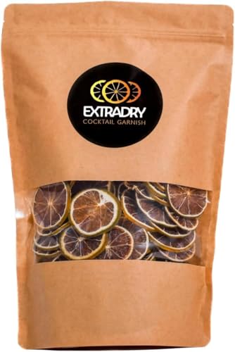 Extra Dry Getrocknete Limetten für Cocktail | 150 Scheiben getrocknete Zitronen | Großer Beutel 188 g getrocknete Zitronenscheiben | 100% natürlich | Trockenfrüchte ohne Zuckerzusatz Extra Dry Getrocknete Limetten für Cocktail | 150 Scheiben getrocknete Zitronen | Großer Beutel 188 g getrocknete Zitronenscheiben | 100% natürlich | Trockenfrüchte ohne Zuckerzusatz von Extra Dry