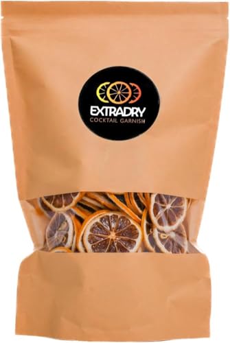 Extra Dry Getrocknete gelbe Zitronen für Cocktail | 125 Scheiben getrocknete Zitronen | Großer Beutel 178 g getrocknete Zitronenscheiben | 100% natürlich | Trockenfrüchte ohne Zuckerzusatz Extra Dry Getrocknete gelbe Zitronen für Cocktail | 125 Scheiben getrocknete Zitronen | Großer Beutel 178 g getrocknete Zitronenscheiben | 100% natürlich | Trockenfrüchte ohne Zuckerzusatz von Extra Dry