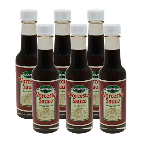 6er Pack Exzellent Worcester Sauce Dresdner Art (6 x 140 ml) von Exzellent