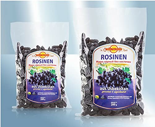 Weintrauben Rosinen schwarz getrocknet Trockenobst Изюм черный сушеный Узбекистан 455 Weintrauben Rosinen schwarz getrocknet Trockenobst Изюм черный сушеный Узбекистан 455 von F&S