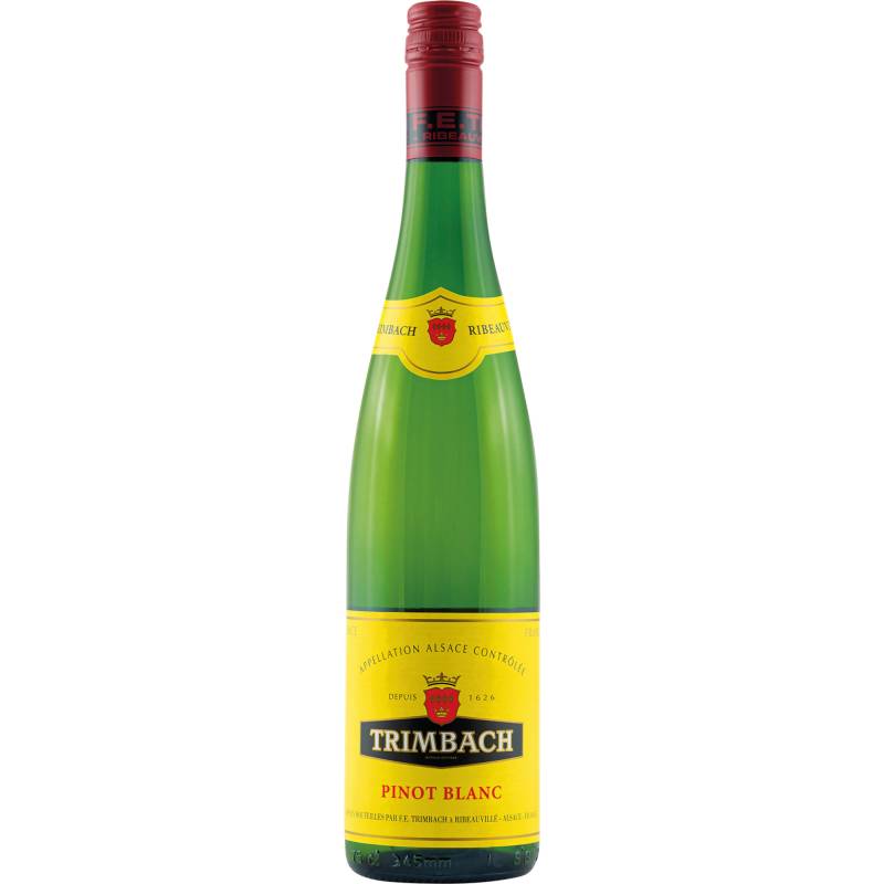 Trimbach Pinot Blanc, Alsace AOC, Elsass, 2022, Weißwein von F.E. Trimbach, 68150 Ribeauvillé, Frankreich