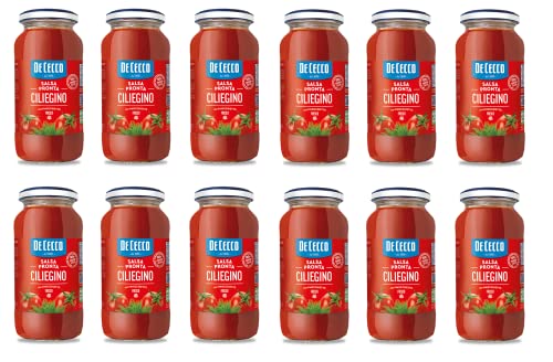 12x De Cecco Salsa Pronta Ciliegino con Finocchietto Fresco Tomatensauce Fertigsauce mit Frischem Fenchel 300g 12x De Cecco Salsa Pronta Ciliegino con Finocchietto Fresco Tomatensauce Fertigsauce mit Frischem Fenchel 300g von F.lli De Cecco