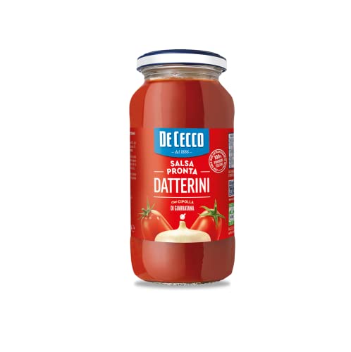 De Cecco Salsa Pronta Datterini con Cipolla di Giarratana Tomatensauce Fertigsauce mit Zwiebel von Giarratana 300g De Cecco Salsa Pronta Datterini con Cipolla di Giarratana Tomatensauce Fertigsauce mit Zwiebel von Giarratana 300g von F.lli De Cecco