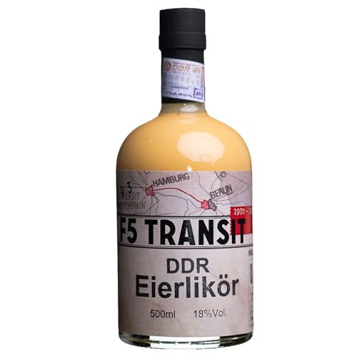 DDR Eierlikör 0.5l (18% Vol) No. 5593 - DDR Edition | F5 Transit | Eierlikör nach DDR-Rezept von F5