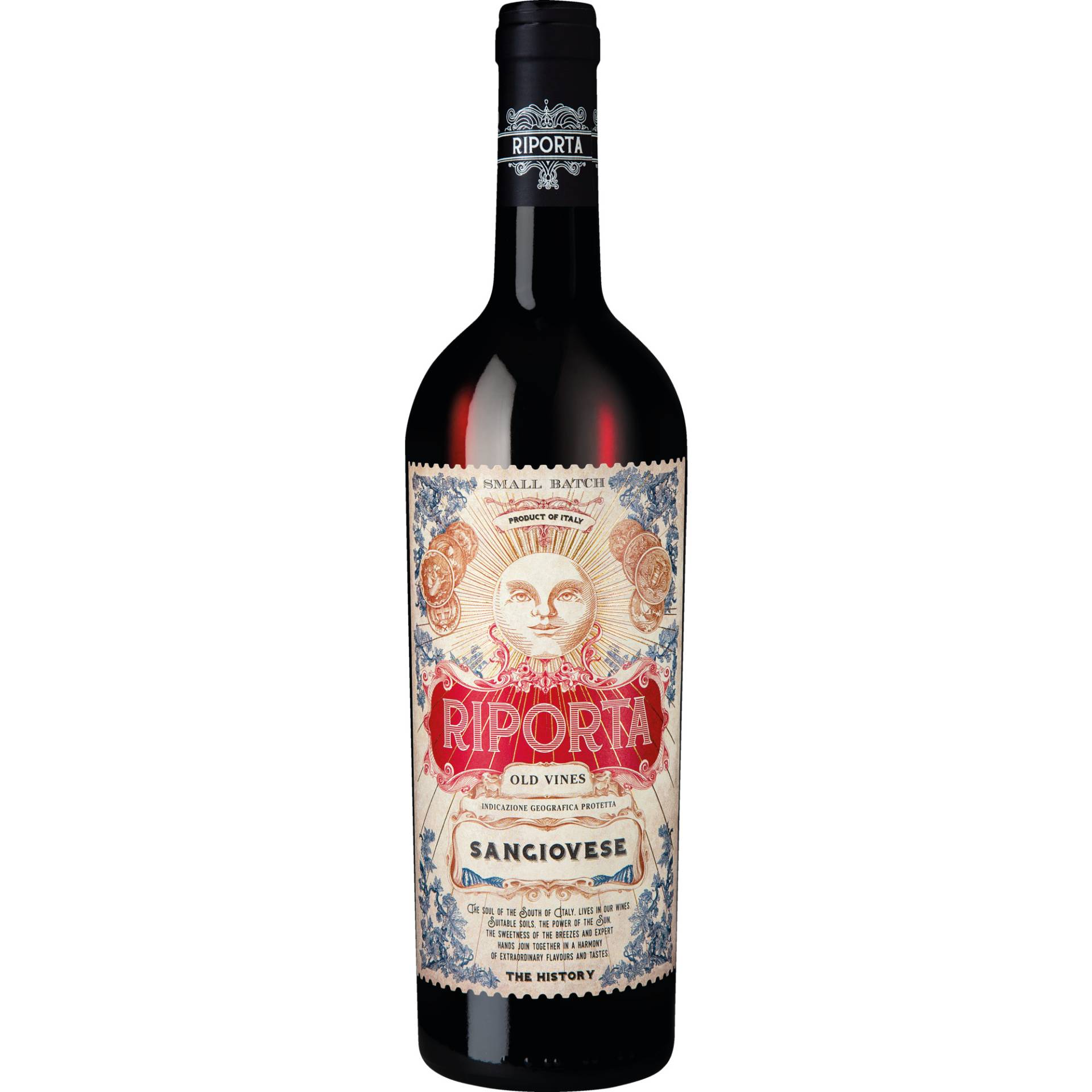 Riporta Sangiovese Old Vines, Puglia IGP, Apulien, 2024, Rotwein von FA.VI.SRL - Ortona (CH) - Italy