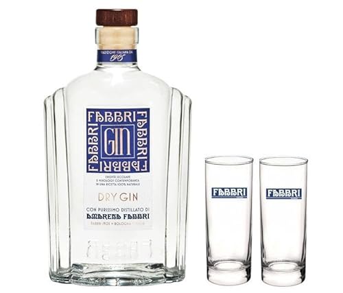 FABBRI DRY BLACK CHERRY DISTILLATE GIN 70 CL MIT 2 GLÄSERN FABBRI DRY BLACK CHERRY DISTILLATE GIN 70 CL MIT 2 GLÄSERN von FABBRI 1905