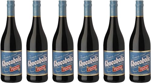 6er Vorteilspaket Chocoholic Pinotage 2022 | Darling Cellars | Rotwein aus Südafrika | 6 x 0,75l von FABELHAFTE GESCHENKE