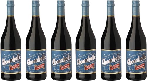 6er Vorteilspaket Chocoholic Pinotage 2023 | Darling Cellars | Rotwein aus Südafrika | 6 x 0,75l von FABELHAFTE GESCHENKE