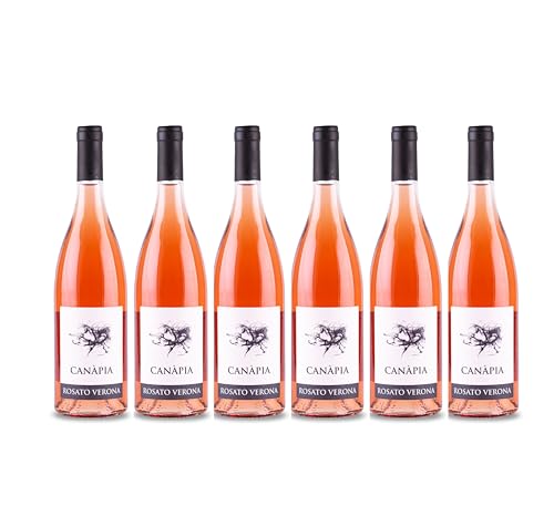 Canapia Rosato Verona 2024 | Roséwein aus Italien | Venetien | 6 x 0,75l von FABELHAFTE GESCHENKE