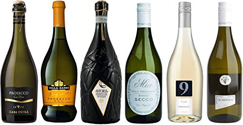 Probierpaket Prickelndes | Prosecco und Frizzante aus Italien | 6 x 0,75l von FABELHAFTE GESCHENKE