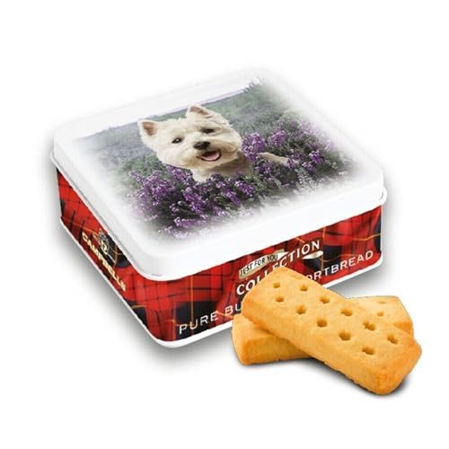 CAMPBELLS SHORTBREAD IN WESTIE TIN (90G) von FANCYTHAT and SCIFI PLANET