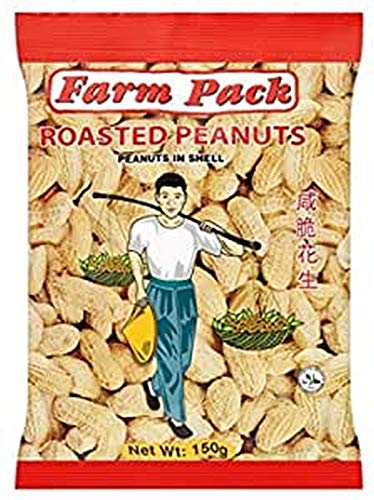 FARM PACK - Geröstete Erdnüsse, (1 X 150 GR) von FARM PACK