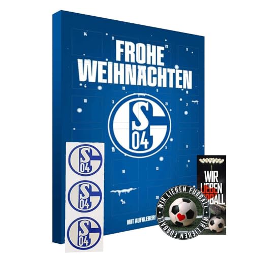 Schalke 04 Kalender, Adventskalender, Weihnachtskalender - Fairtrade-zertifiziert © S04 von FC Schalke 04