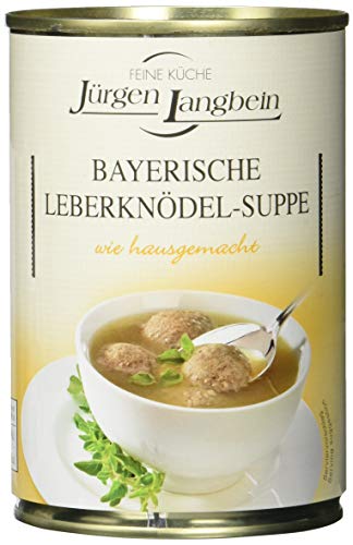 BAYRISCHE LEBERKNÖDEL-SUPPE von Jürgen Langbein, 6x400ml von Langbein