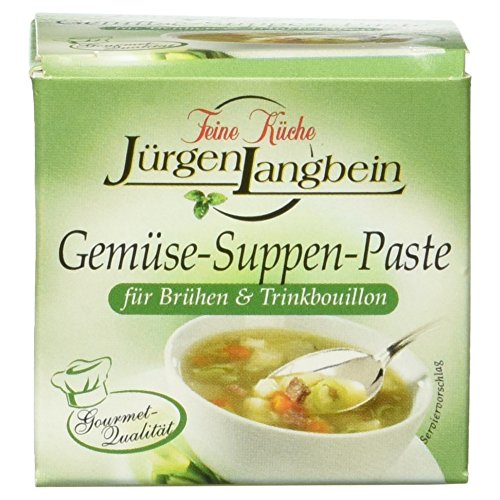 GEMÜSE-SUPPEN-PASTE von Jürgen Langbein, 10x50g von FEINE KÜCHE Jürgen Langbein