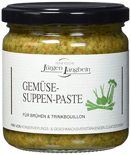 GEMÜSE-SUPPEN-PASTE von Jürgen Langbein, 6x400g von Langbein