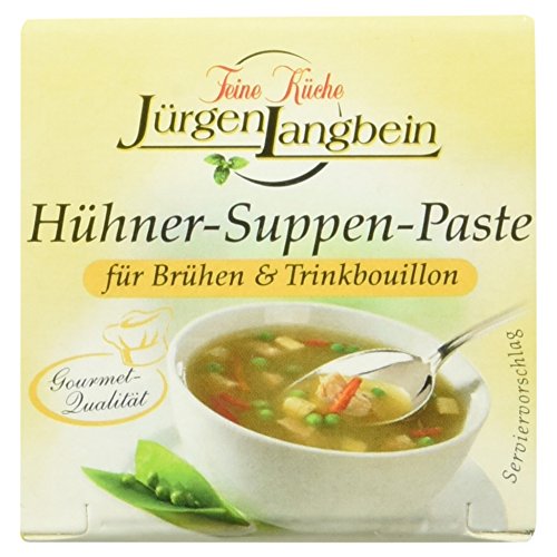 HÜHNER-SUPPEN-PASTE von Jürgen Langbein, 10x50g von FEINE KÜCHE Jürgen Langbein