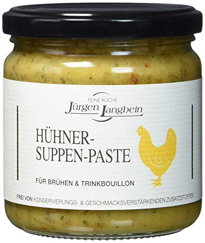 HÜHNER-SUPPEN-PASTE von Jürgen Langbein, 6x400g von FEINE KÜCHE Jürgen Langbein