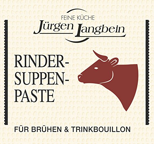 RINDER-SUPPEN-PASTE von Jürgen Langbein, 10x50g von FEINE KÜCHE Jürgen Langbein