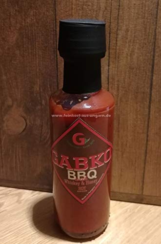 GABKO, BBQ Sauce mit Whiskey und Honig 100ml von FEINKOST-AUS-UNGARN.de MACK