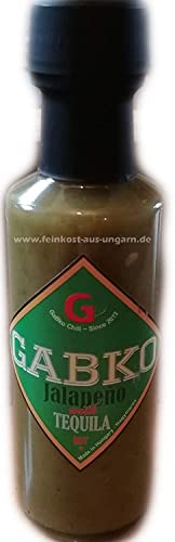 GABKO Jalapeno mit Tequila Fruchtig-Scharf-Soße 100ml von FEINKOST-AUS-UNGARN.de MACK