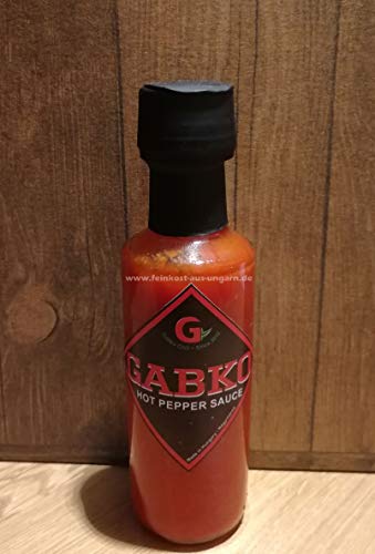 Hot pepper sauce - piros 100ml, GABKO Hot pepper sauce - piros 100ml, GABKO von FEINKOST-AUS-UNGARN.de MACK
