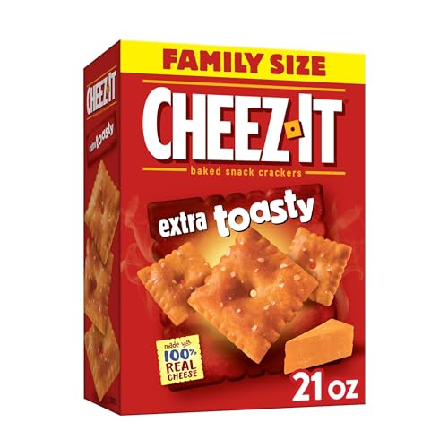 Cheez-It Baked Snack Cheese Crackers Extra Toasty| 21 Ounce von FENRIR