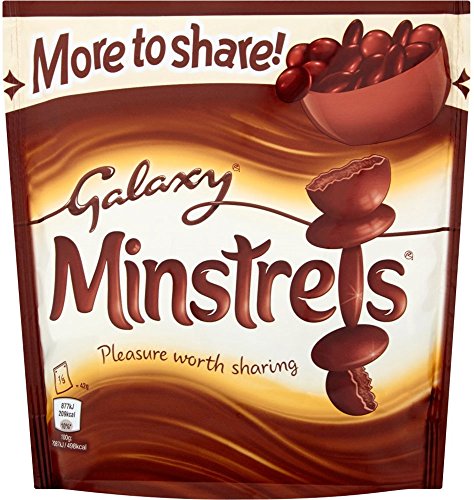 Galaxy Minstrels Large Chocolate Pouch 290g von Galaxy