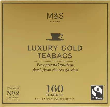 M & S Marks and Spencer 160 Luxury Gold Tea Bags von FENRIR