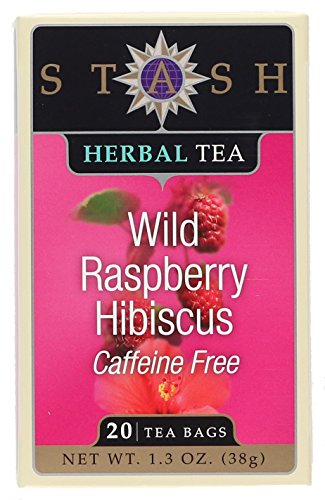 Stash Wild Raspberry Herbal Tea| Caffeine Free| 20 ct von Stash Tea