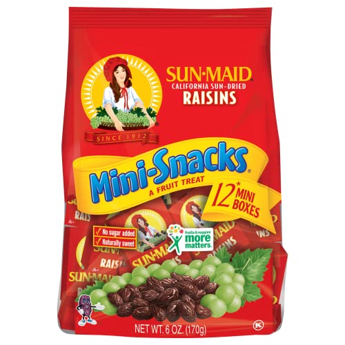 Sun-Maid California Raisins Mini Snacks Bags| 6 oz Sun-Maid California Raisins Mini Snacks Bags| 6 oz von Sun-Maid