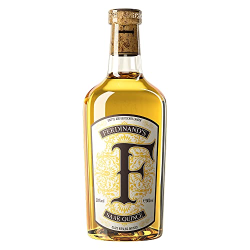 Ferdinand's | Saar Quince Gin | Rezeptur mit frischen Muskatellerquitten | Mit Botanicals aus der Saar Region | 30% vol. | 500ml von FERDINAND'S
