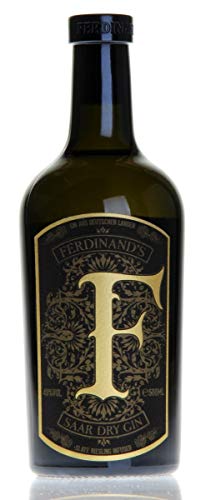 Ferdinand'S Saar Dry GOLDCAP Gin (1 x 0.5 l) von FERDINAND'S