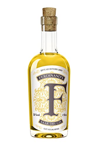 Ferdinand's/Saar Quince Gin/Miniatur / 50ml / 30% vol. / Rezeptur mit frischen Muskatellerquitten von FERDINAND'S