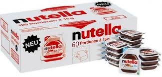 Nutella Einzeldosen für Hotels von FERR