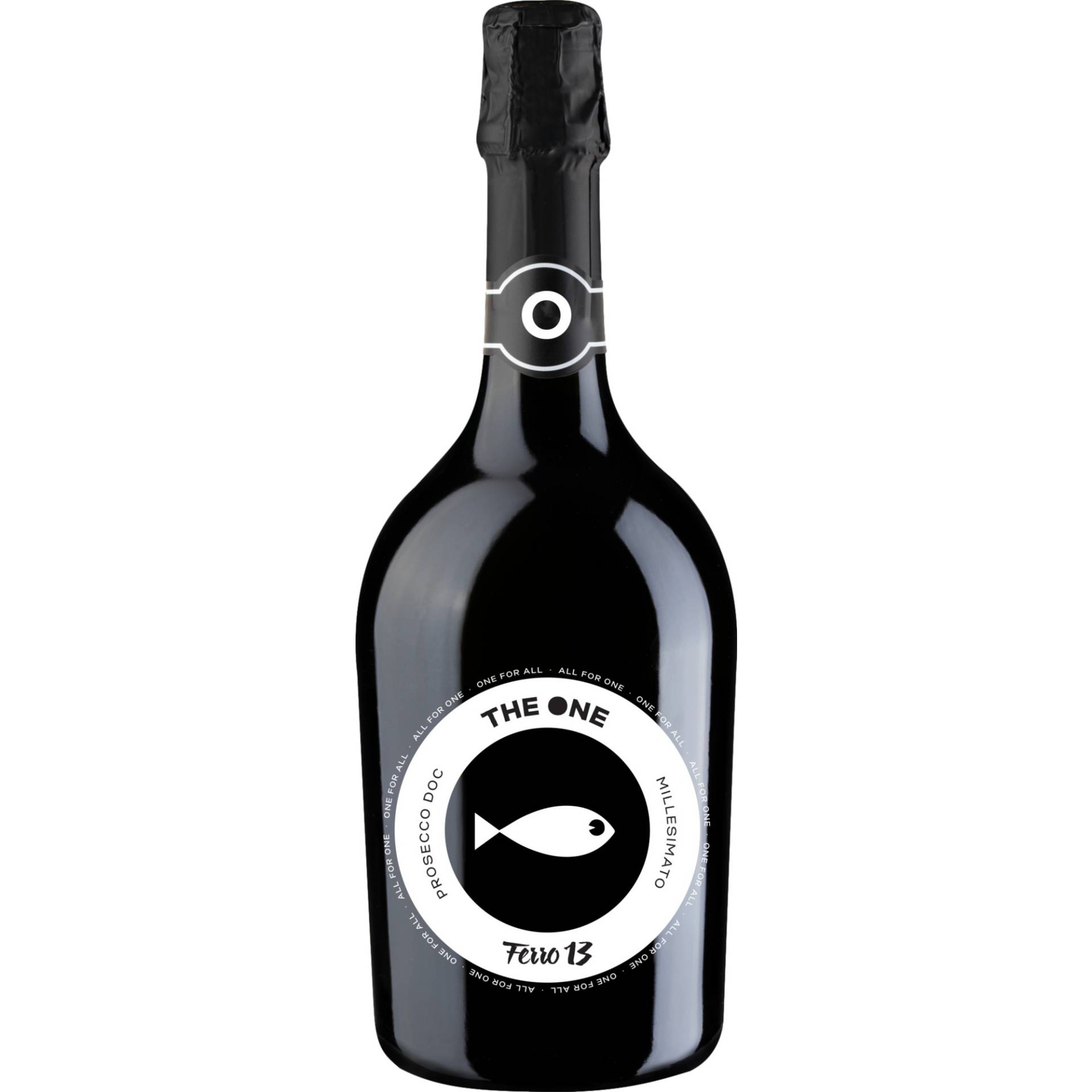 Ferro13 The One Prosecco Millesimato, Extra Dry, Prosecco DOC, Venetien, 2023, Schaumwein von FERRO 13 / Str. delle Trincee, 13/D / I - 37135 Verona (VR)