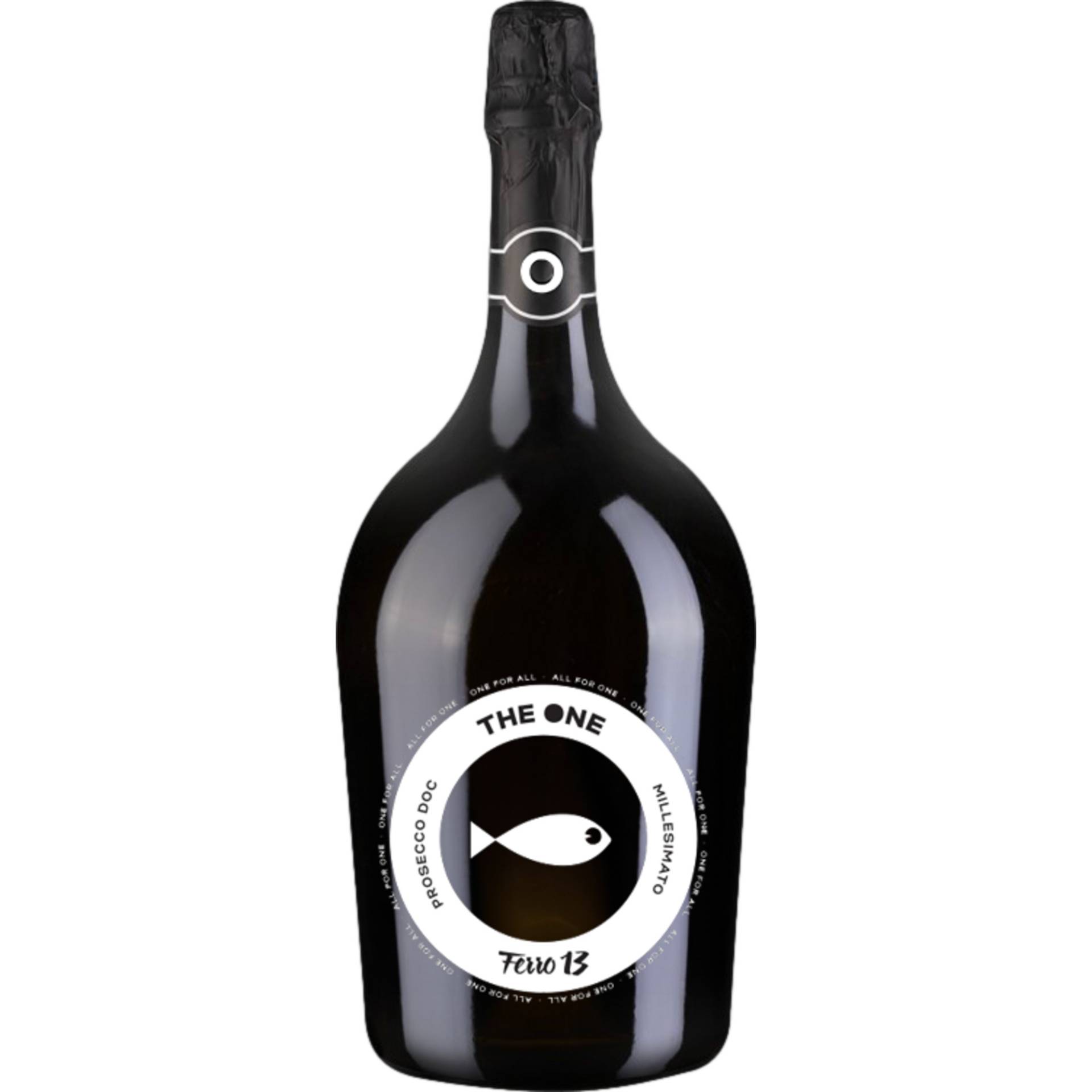 Ferro13 The One Prosecco Millessimato, Extra Dry, Prosecco DOC, Magnum, Venetien, 2023, Schaumwein von FERRO 13 / Str. delle Trincee, 13/D / I - 37135 Verona (VR)