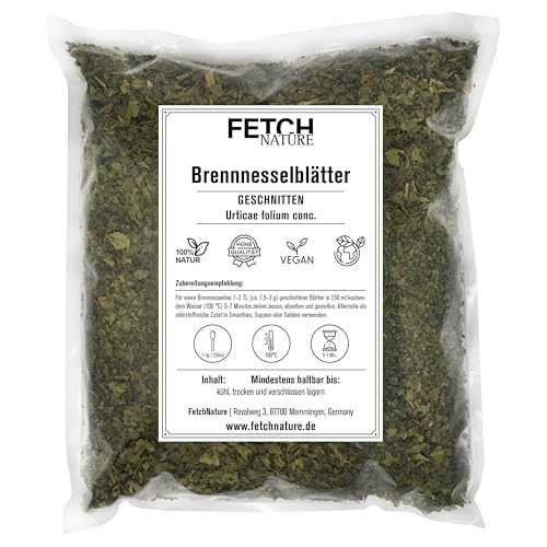 Brennnesselblätter – Getrocknete, lose Wildkräuter aus Polen – Naturbelassen & luftgetrocknet – 500g oder 1kg Aromabeutel – FETCH NATURE (M - 500g) von FETCHNATURE