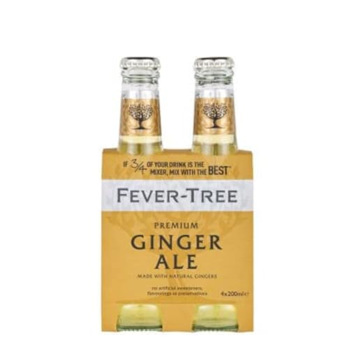 FEVER TREE Fieberbaum-Tonikum Giner Ale 4 x 20 cl von FEVER-TREE