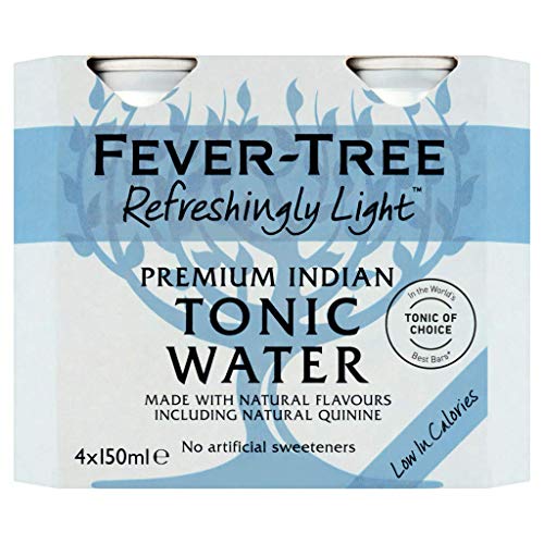 Fever-Tree Refreshingly Light Premium Indian Tonic Water, 4 x 150ml von FEVER-TREE