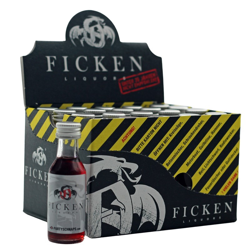 FICKEN der Partyschnaps 20 x 0,02 L 15% vol von FICKEN