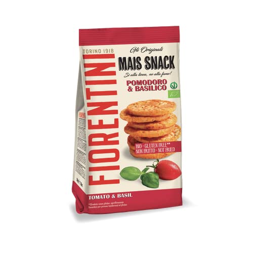 Fiorentini Bio-Minikuchen Mais Tomate und Basilikum Glutenfrei 50g Fiorentini Bio-Minikuchen Mais Tomate und Basilikum Glutenfrei 50g von FIORENTINI