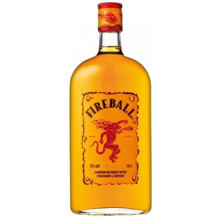 Fireball Cinnamon Whisky Likör 0,5 Liter 33% von FIREBALL