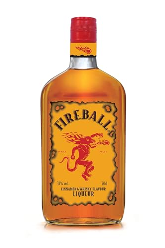 Fireball Likör Blended With Cinnamon & Whisky (1 x 0,7 l) von FIREBALL