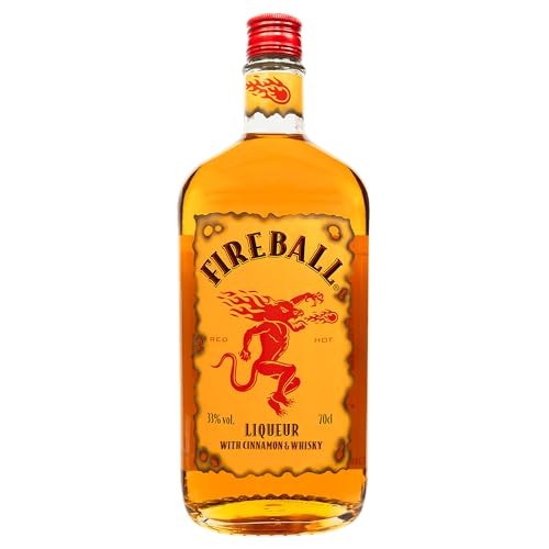 Fireball Likör Blended With Cinnamon & Whisky (1 x 0,7 l) von FIREBALL